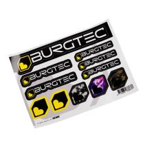 Стикери BURGTEC – формат A5