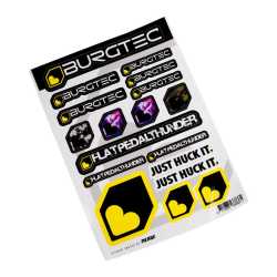 Стикери BURGTEC – формат A4