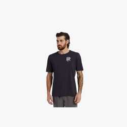 Тениска Race Face Commit – къс ръкав, черна, размер M