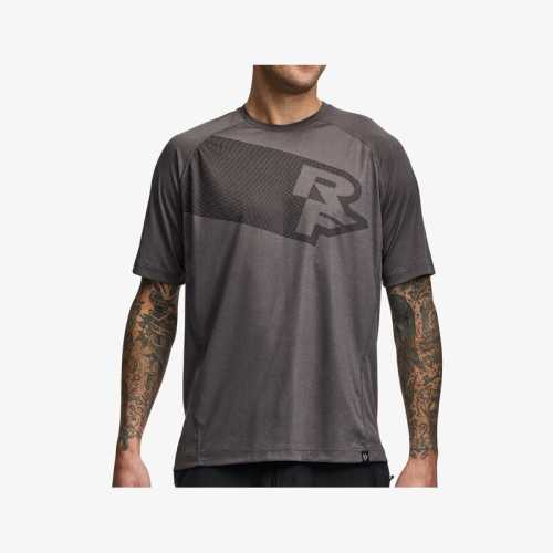 Тениска Race Face Trigger – къс ръкав, черна, размер M