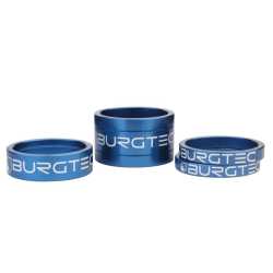 Спейкери BURGTEC Stem Spacers Deep Blue