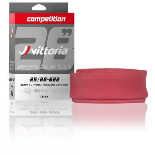 Вътрешна гума Vittoria Competition Latex 25/28-622 FV Presta RVC 48mm