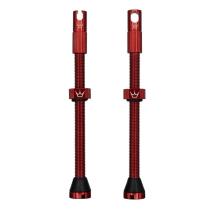 Тублес вентили Peaty's x Chris King (MK2) – 80 мм, червени