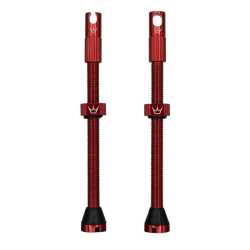 Тублес вентили Peaty's x Chris King (MK2) – 80 мм, червени