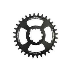 Плоча Race BURGTEC GXP Boost 3mm Offset Thick Thin (черен) 30T