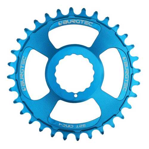 Плоча Race Плоча Race BURGTEC Cinch Thick Thin 32T (дълбоко синьо)