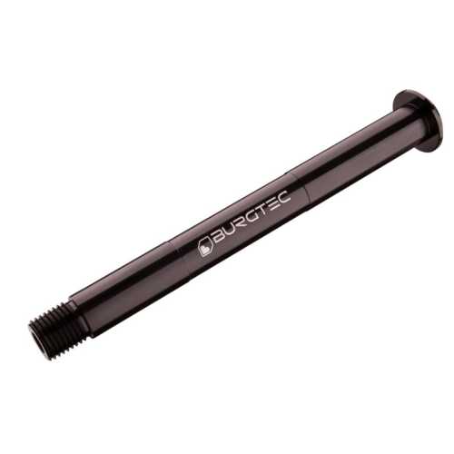 Предна проходна ос BURGTEC Fox 15x100mm Non-Boost – черна (преди 2021)