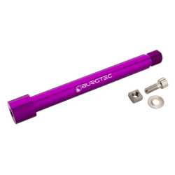 Предна проходна ос BURGTEC Fox 15x110mm Boost – Purple Rain (2021+)