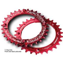 Плоча Race Race Face Chainring Single Narrow Wide 104x30 (червено)