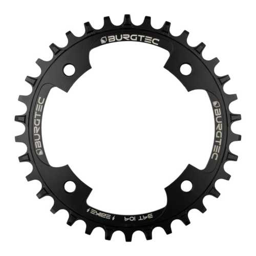 Плоча Race на BURGTEC 104mm BCD Outside Fit EBike Steel Thick Thin (34T)