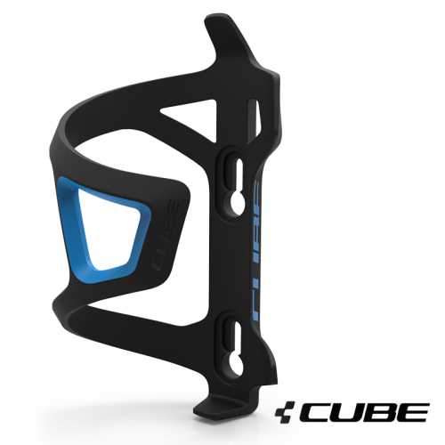 Стойка за бутилка Cube HPP-Side Черно/синьо