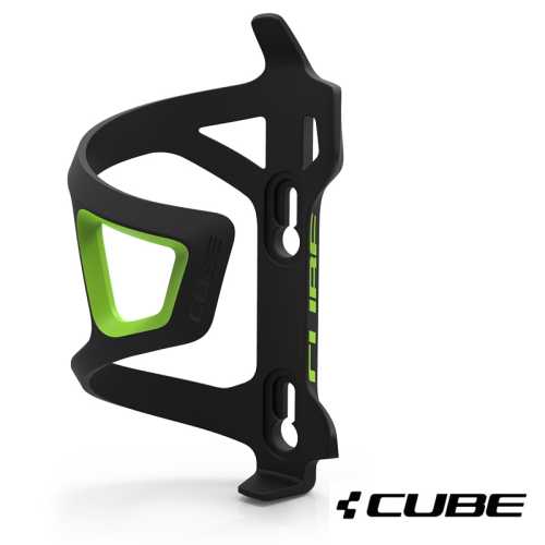 Стойка за бутилка Cube HPP-Side Черно/зелен