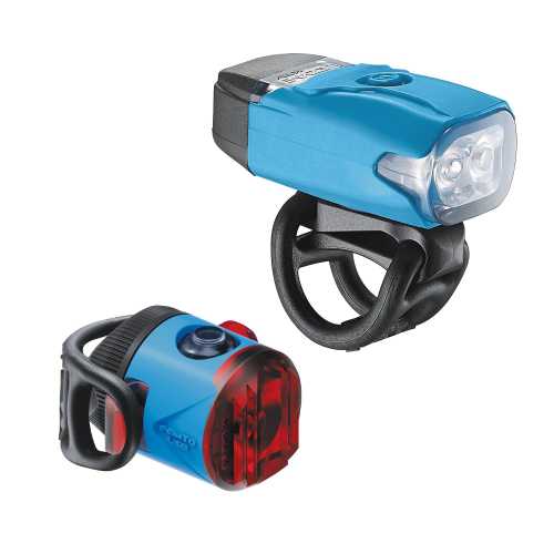 Фар и Стоп за велосипед Lezyne KTV Drive / FEMTO USB light pair Blue