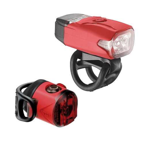 Фар и Стоп за велосипед Lezyne KTV Drive / FEMTO USB light pair Red
