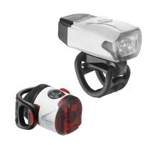 Фар и Стоп за велосипед Lezyne KTV Drive / FEMTO USB light pair White