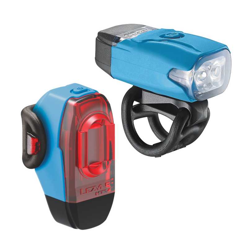 Фар и Стоп за велосипед Lezyne KTV Drive light pair Blue