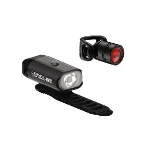 Фар и Стоп за велосипед Lezyne MINI Drive 400XL / FEMTO light pair Black