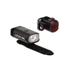 Фар и Стоп за велосипед Lezyne MINI Drive 400XL / FEMTO USB light pair Black
