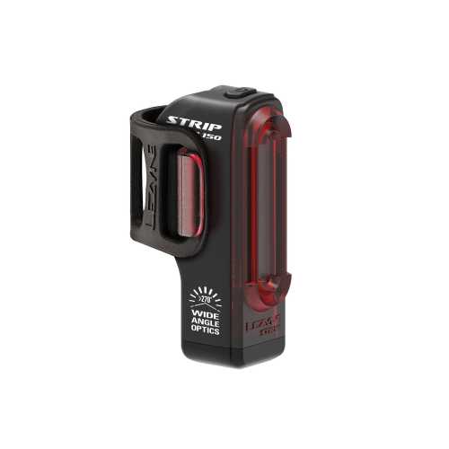 Стоп светлина за велосипед Lezyne STRIP Drive Rear light Black