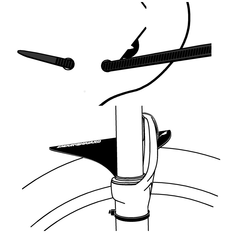 Преден или Заден Калник RRP ENDUROGUARD Standard White