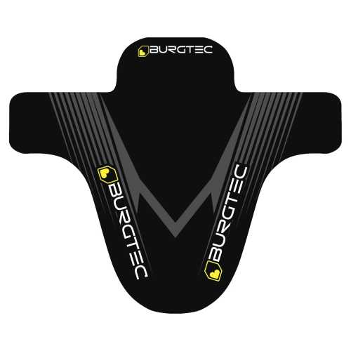 Преден или Заден Калник Burgtec Moto Mudguard Black / Grey