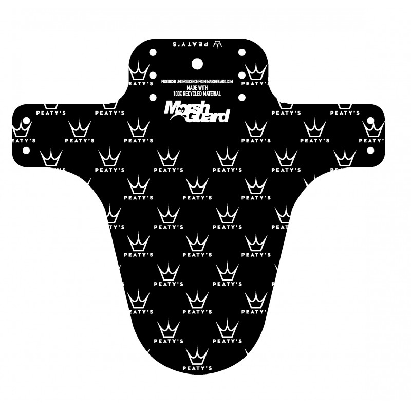 Преден или Заден Калник Peaty's x Marsh Guard White Peaty Repeat Pattern