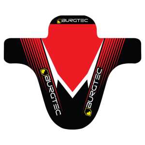 Преден или Заден Калник Burgtec Moto Mudguard Black / Red