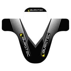 Преден или Заден Калник Burgtec Moto Mudguard Black / White