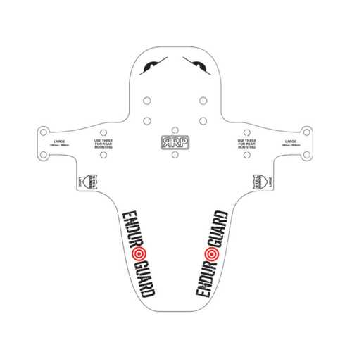 Преден или Заден Калник RRP ENDUROGUARD Standard White