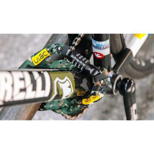 Вело катинар с верига Ulac 52nd Street Navy с шифър