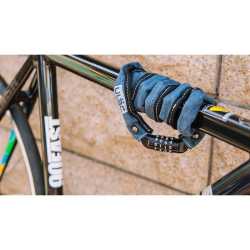 Вело катинар с верига Ulac 52nd Street Grey с шифър