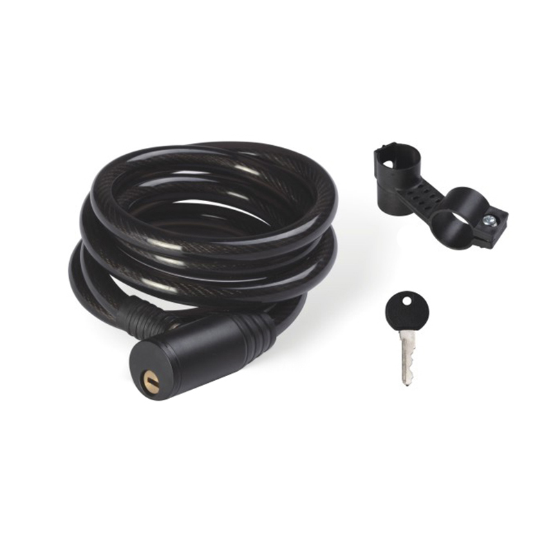 Велоключалка с кабел спирала Feiri 12 мм x 150см