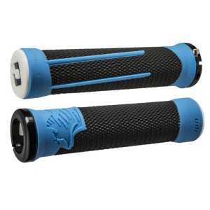 Грипове с Единично Заключване ODI AG2 V2.1 LOCK-ON black/ blue