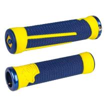 Грипове с Единично Заключване ODI AG2 V2.1 LOCK-ON Blue / Yellow