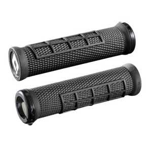 Грипове с Двойно Заключване ODI Flow lock-on Black