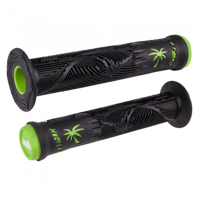 Грипове ODI Hucker Signature BMX Grips black/ green