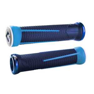 Грипове с Единично Заключване ODI AG1 V2.1 LOCK-ON blue