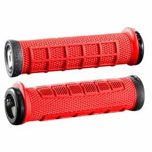 Грипове с Двойно Заключване ODI Elite Pro lock-on Red