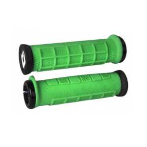 Грипове с Двойно Заключване ODI Elite Pro lock-on retro green