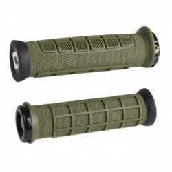 Грипове с Двойно Заключване ODI Elite Pro lock-on Аrmy Green