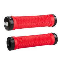 Грипове с Двойно Заключване ODI Ruffian lock on bright red