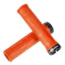 Грипове с Единично Заключване Race Face Half Nelson Grip Orange
