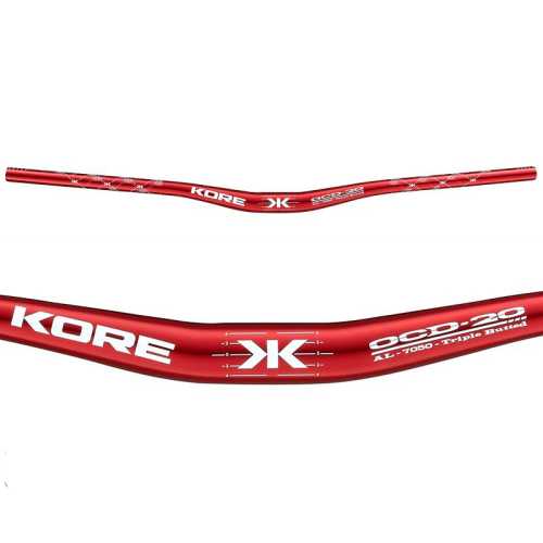 Кормило Kore MTB OCD M20 31,8 червен 800 мм