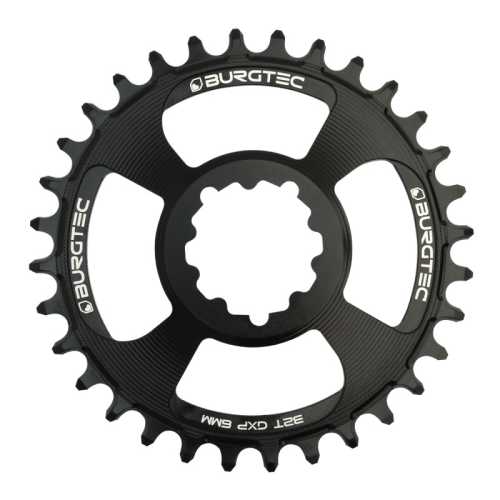 Плоча BURGTEC GXP 6mm Offset Thick Thin - Черен 34T