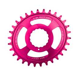 Плоча BURGTEC Oval Cinch Thick Thin - Лилав 32T