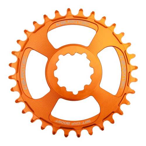 Плоча BURGTEC Oval GXP Boost 3mm Offset Thick Thin Оранжев 32T