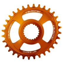 Овална Плоча BURGTEC Shimano Direct Mount Thick Thin Chainring - Оранжев 32T