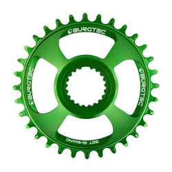 Плоча BURGTEC Shimano Direct Mount Thick Thin Chainring - 30T - Зелен