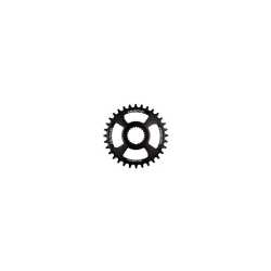 Плоча BURGTEC Shimano Direct Mount Thick Thin - Черен 32T