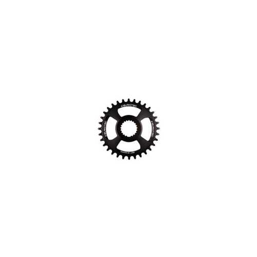 Плоча BURGTEC Shimano Direct Mount Thick Thin - Черен 34T